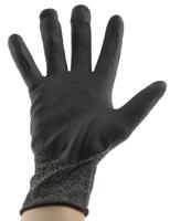 11531090 Ansell Hyflex Grey Nylon Work Gloves, Size 9, Nitrile Coating
