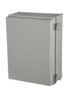 cab-abs-403018-g Fibox CAB Series ABS Wall Box, IP65, 400 mm x 300 mm x 180mm