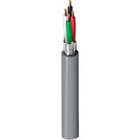 5502fe00152 Belden 5502FE Control Cable, 4 Cores, 0.33 mm² 22 AWG, Screened, 152 m, Grey Polypropylene Sheath