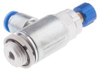 grla-14-qs-6-rs-d Festo GRLA Series Tube Exhaust Valve, 6mm Tube Inlet Port x G 1/4 Outlet Port, 534338