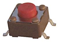dtsm62rv Apem Red Stem Tactile Switch, SPST 50 mA @ 12 V dc 5mm Surface Mount