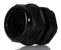1427ncgm40b Hammond 1427NCG Series Black Nylon Cable Gland, M40 Thread, 22mm min., 32mm max., IP68