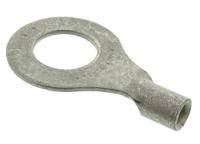 160038 TE Connectivity, SOLISTRAND Uninsulated Ring Terminal, M10 Stud Size, 2.6mm² to 6.6mm² Wire Size, Grey