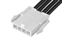 215320-2043 Molex 1 Way Female Mini-Fit Jr. to 1 Way Female Mini-Fit Jr. Wire to Board Cable, 600mm