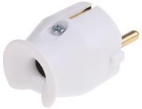 175702000 Kopp French / German Mains Plug, 16A White, Cable Mount Polymer, 250 V