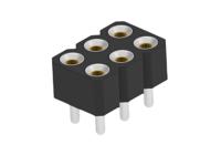 2485254-1 TE Connectivity 2.54mm Pitch 6 Way Through Hole IC Socket