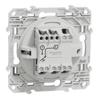 s530246 Schneider Electric Grey Push Button Light Switch, 1 Gang, Odace