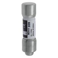 ktk-r-1 Eaton 1A F Melamine Cartridge Fuse, 10 x 38mm