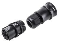 9603101531 Wieland RST20i3 Series Circular, Female, Cable Mount, 20A