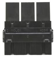 42816-0312 Molex, Mini-Fit Sr Female Connector Housing, 10mm Pitch, 3 Way, 1 Row