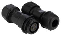 304-395 RS PRO Circular Connector, 3 Contacts, Cable, SP17 Connector, Plug, Socket, Male/Female, IP68, SP17 Series