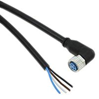 1-2273012-1 TE Connectivity Female 3 way M8 to Free End Sensor Actuator Cable, 1.5 m