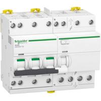 a9dx3732 Schneider Electric RCBO, 32A Current Rating, 3P+N Poles, 30mA Trip Sensitivity, Type C, Acti9 Range