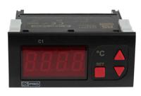 124-1051 RS PRO Panel Mount On/Off Temperature Controller, 77 x 35mm 1 Input, 1 Output Relay, 230 V ac Supply Voltage
