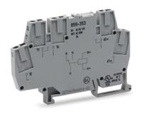 859-354 WAGO 859 Series Interface Relay, DIN Rail Mount, 24V ac/dc Coil, SPDT, 5A Load