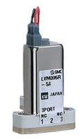 lvm095r-6a-6-q SMC Solenoid Valve LVM095R-6A-6-Q, 3 Port, Universal, 12 V dc