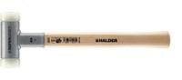 ha3366040 Halder Round Nylon Mallet 715g With Replaceable Face