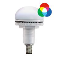 220-4986 RS PRO Blue, Green, Purple, Red, White, Yellow Steady Beacon, 24 V, Panel Mount, LED Bulb, IP66