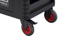255-5037 RS PRO 7 Drawer Steel Wheeled Tool Chest Tools Included