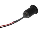 oxlclh10012acfl30al Oxley Red Panel Mount Indicator, 12V ac, 10.2mm Mounting Hole Size, Lead Wires Termination, IP66