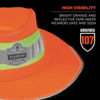 23258 Ergodyne Orange Polyester Cap