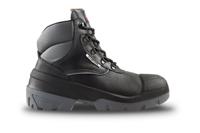 6391348 Heckel XXL PRO Black Steel Toe Capped Men's Ankle Safety Boots, UK 13, EU 48