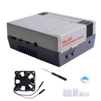 zp-0086 52Pi ABS  Case for use with Raspberry Pi 4B in Grey