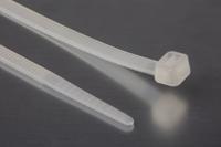 489-2156 RS PRO Cable Tie, 300mm x 4.8 mm, Natural Nylon, Pk-100