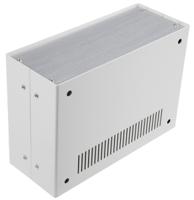 cmcb00002 CAMDENBOSS Grey Steel Instrument Case, 200 x 140 x 80mm