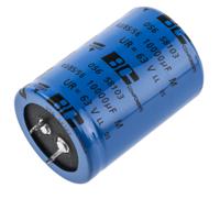 mal205658103e3 Vishay 10000μF Aluminium Electrolytic Capacitor 63V dc, Snap-In - MAL205658103E3