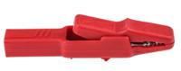 932435101 Hirschmann Test & Measurement Crocodile Clip 4 mm Connection, Brass Contact, 25A, Red