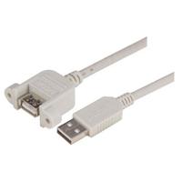 upmaa-3m L-Com USB 2.0, Male USB to Male USB A, 3m