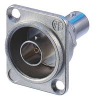 nbb75dfg Neutrik, Jack Panel Mount BNC Connector, 75Ω, Crimp Termination, Straight Body