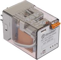 601382300040 Finder Plug In Power Relay, 230V ac Coil, 10A Switching Current, 3PDT