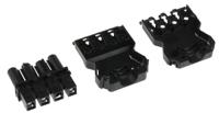 9294330531 Wieland GST18i4 Series Mini Connector, 4-Pole, Female, Cable Mount, 20A, IP40