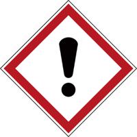 834182 Polyester Fire Safety Label, None With Pictogram Only Text Self-Adhesive