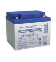 ps-12400-m6-fr Power Sonic 12V M6 Sealed Lead Acid Battery, 40Ah
