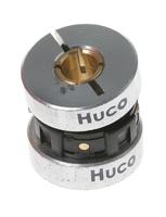 207182222 Huco Universal Lateral, 6mm Bore, 19mm Length Coupler