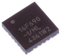 pic16f690-iml Microchip PIC16F690-I/ML, 8 bit PIC, PIC16F690 Microcontroller, 48 MHz, 7kB FLASH, 20-Pin QFN