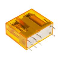 405282300000 Finder PCB Mount Power Relay, 230V ac Coil, 8A Switching Current, DPDT