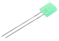 l-153gdt Kingbright2.5 V Green LED Rectangular Through Hole, L-153GDT
