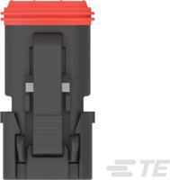 dt06-2s-te32-1-2303815-4 Deutsch, DEUTSCH DT Automotive Connector Plug Black 2 Way DT06-2S-TE32 / 1-2303815-4