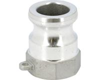 2201009 Sferaco Hose Connector, Straight Camlock Adaptor, BSP 2in 2in ID, 16 bar