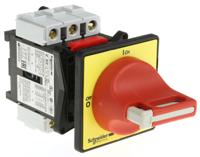vcd02 Schneider Electric 3P Pole Panel Mount Isolator Switch - 12A Maximum Current, 7.5kW Power Rating, IP20, IP65