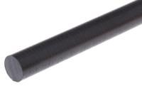 297-0147 RS PRO Black Polyetheretherketone PEEK Rod, 300mm x 10mm Diameter
