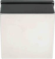 471-1580 RS PRO 316 Stainless Steel Satin Square Adaptable Enclosure Box, 104mm x 104mm x 50mm