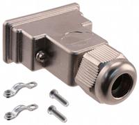 09670090538 HARTING D-sub Waterproof Series Polymer D Sub Backshell, 9 Way