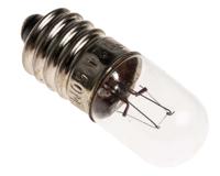 104-828 RS PRO E10 Indicator Light, Clear, 24 V, 50 mA, 5000h