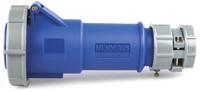 3888 MENNEKES, PowerTOP IP67 Blue Cable Mount 3P Industrial Power Socket, Rated At 32A, 230 V