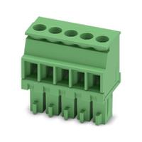1863181 Phoenix Contact, 3.5mm Pitch, 5 Way, Pluggable Terminal Block, PCB, Plug In Termination,
